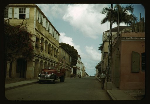 Street in Christiansted, St. Croix? Virgin Islands