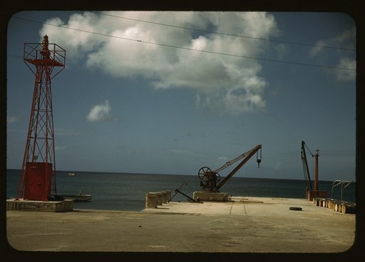 The harbor, Frederiksted, Saint Croix island, Virgin Islands
