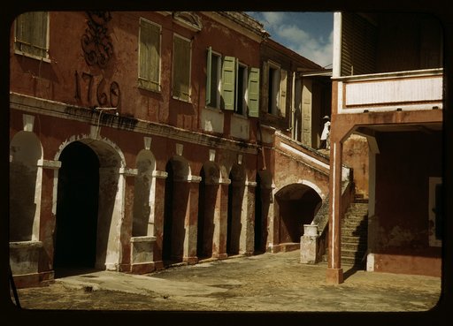 In the old fort built by the French, Frederiksted, Saint Croix, Virgin Islands