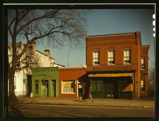 Laundry, barbershop and stores, Washington, D.C.?