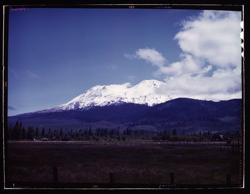 View of Mount Shasta, Calif.