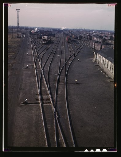 General view of one of the Chicago and Northwestern [i.e. North Western] railroad yards, Chicago, Ill.