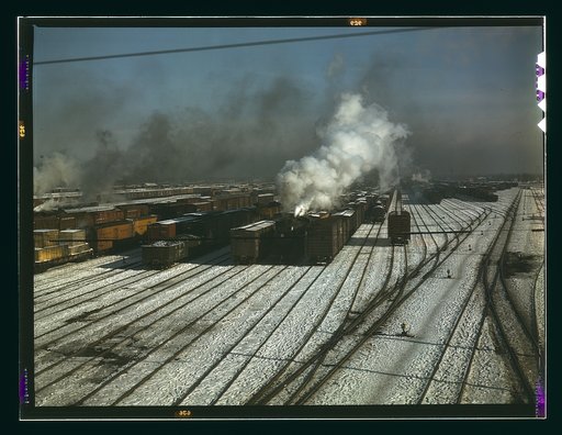 General view of one of the Chicago and Northwestern [i.e. North Western] railroad classification yards, Chicago, Ill.