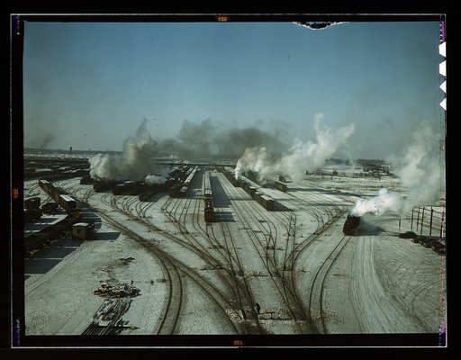 General view of one of the classification yards of the Chicago and Northwestern [i.e. North Western] Railroad, Chicago, Ill.