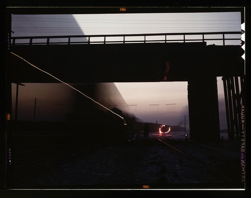 Repair tracks of the Chicago and Northwestern [i.e. North Western] R.R.