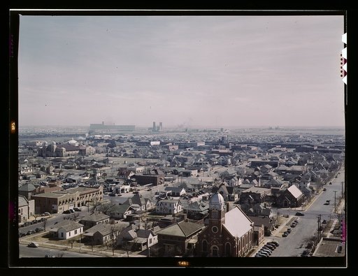 Amarillo, Texas, general view, Santa Fe R.R. trip
