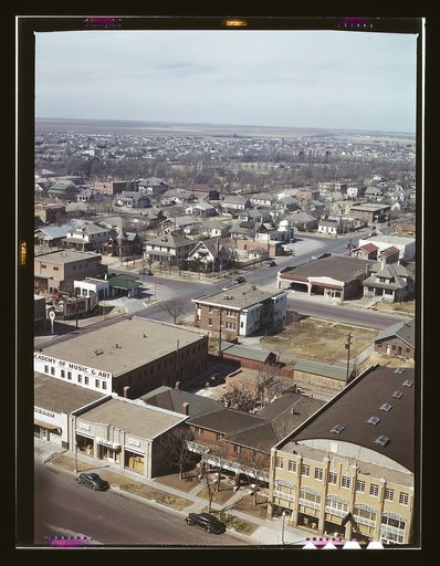 Amarillo, Texas, general view, Santa Fe R.R. trip