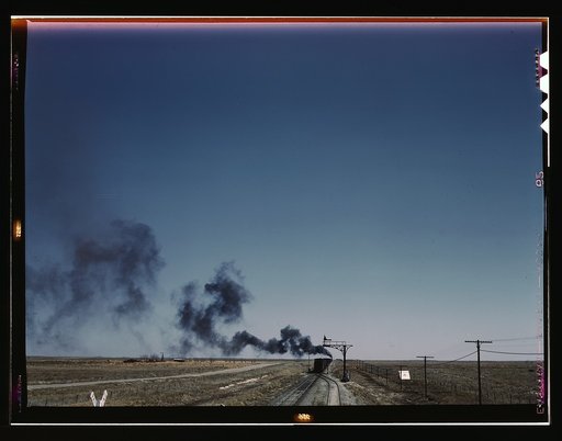 Santa Fe R.R. near Melrose, New Mexico