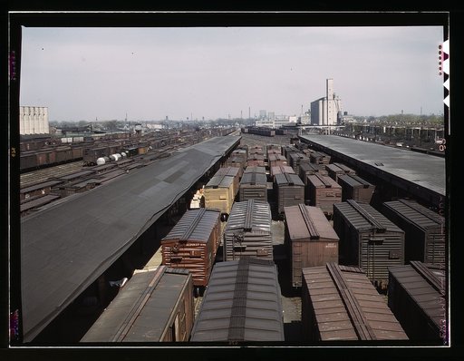 C. M. St. P. & P. R.R., general view of part of Galewood yard, Chicago, Ill.