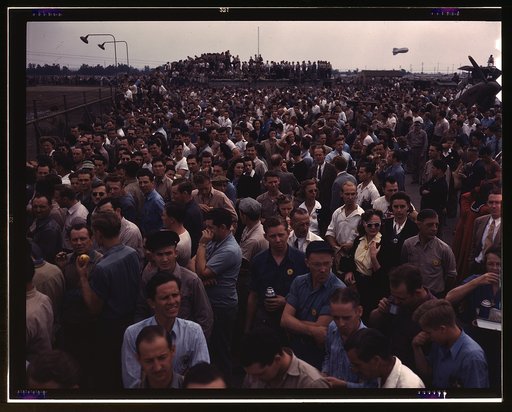 Workers on the Liberator Bombers, Consolidated Aircraft Corp., [Fort Worth, Texas