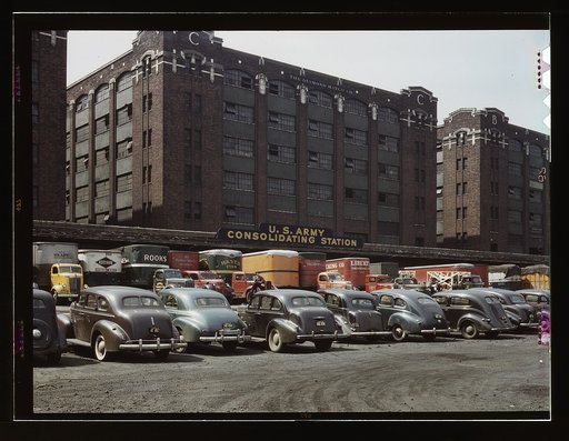 Freight Depot of the U.S. Army consolidating station, Chicago, Ill.