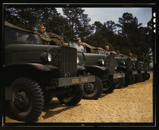 Marine motor detachment, New River, N.C.