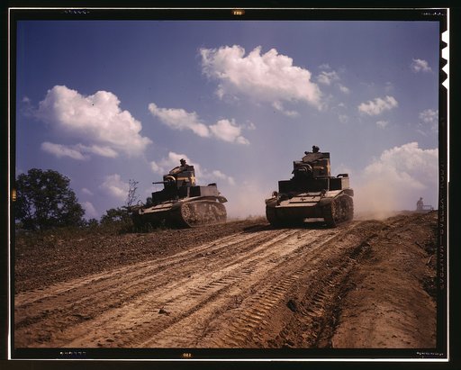 Light tanks, Fort Knox, Ky.