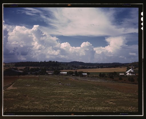 Countryside near the TVA site of the Douglas dam, Tenn.