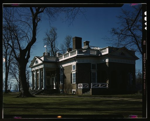 Monticello, home of Thomas Jefferson, Charlottesville, Va.