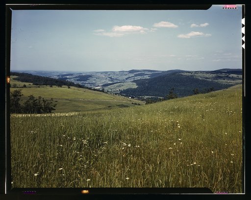 Farmland in the Catskill Mountains, Richmondsville, N.Y.