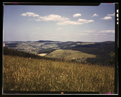 Farmland in the Catskill Mountains, Richmondsville, N.Y.