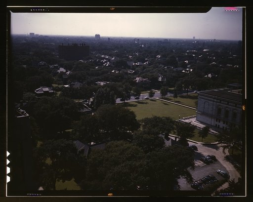 Looking west from the Maccabees Building