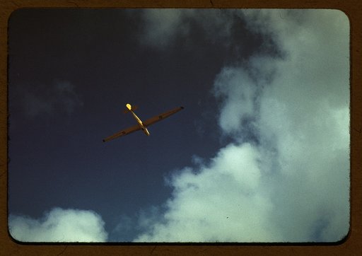Marine Corps glider in flight out of Parris Island, S.C.