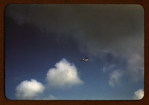 Marine Corps glider in flight, out of Parris Island, S.C.