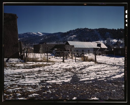 Village of Placita near Penasco, Taos Co., N[ew] Mex[ico