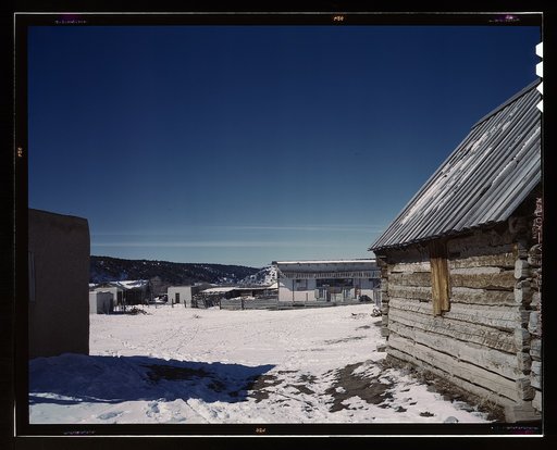 Plaza of Trampas, Taos Co., N[ew] Mex[ico