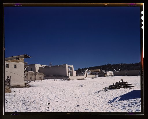 View of the church, Trampas, N[ew] M[exico