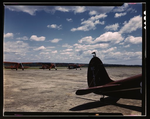 Civil Air Patrol Base, Bar Harbor, Maine. Flying field of Coastal Patrol #20