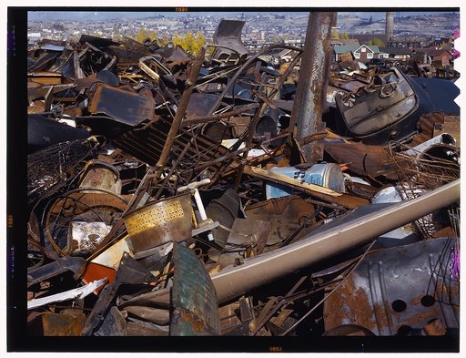 Scrap and salvage depot, Butte, Montana