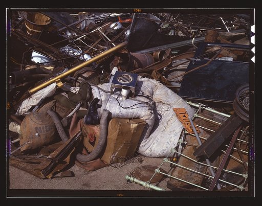 Scrap and salvage depot, Butte, Mont.