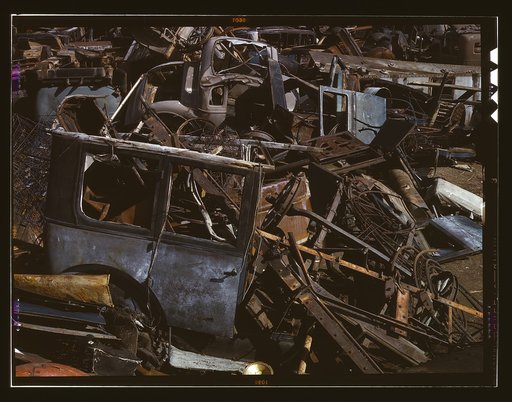 Scrap and salvage depot, Butte, Mont.