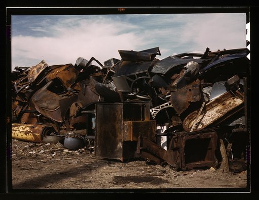 Scrap and salvage depot, Butte, Mont.