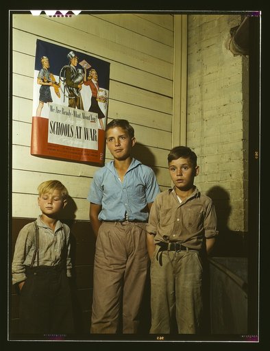 Rural school children, San Augustine County, Texas