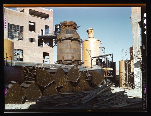 Southland Paper Co., Kraft pulp mill under construction, Lufkin, Texas