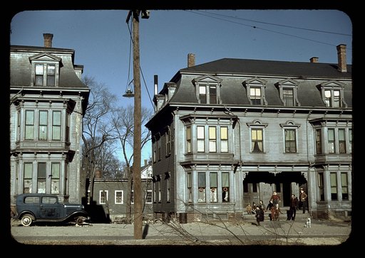 Children in the tenement district, Brockton, Mass.
