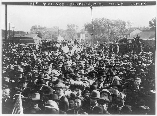 Taft audience - Beatrice, Neb.