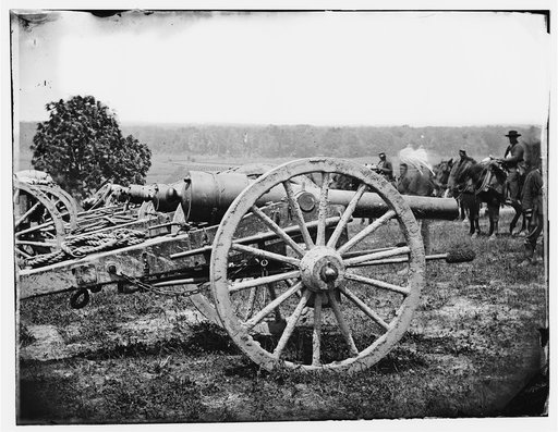 Richmond, Va., vicinity. 1st New York Pettit's Battery, Artillery