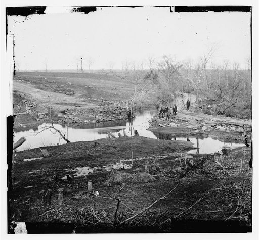 Cub Run, Va. View with destroyed bridge