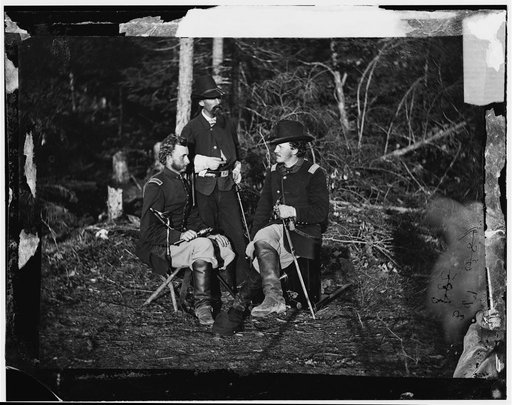 The Peninsula, Va. Lts. George A. Custer, Nicolas Bowen, and William G. Jones