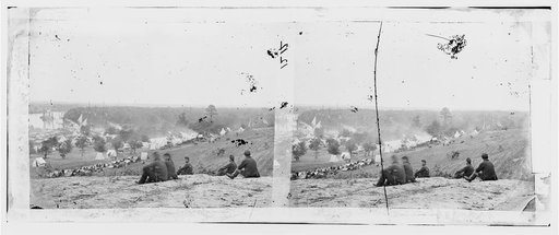 Cumberland Landing, Va. Federal encampment on Pamunkey River, Va.