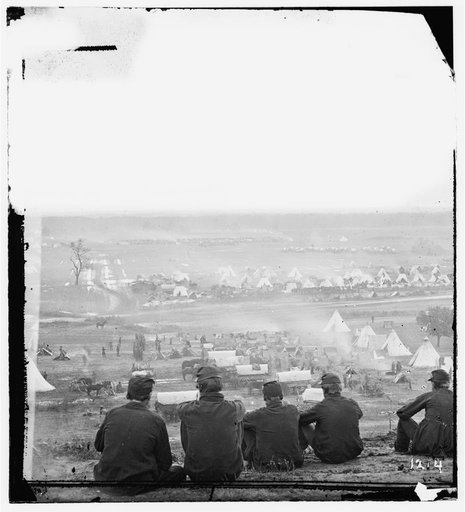 Cumberland Landing, Va. Federal encampment on Pamunkey River, Va.; another view