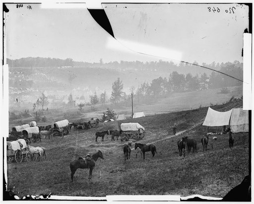 Cumberland Landing, Va. Federal encampment; another view
