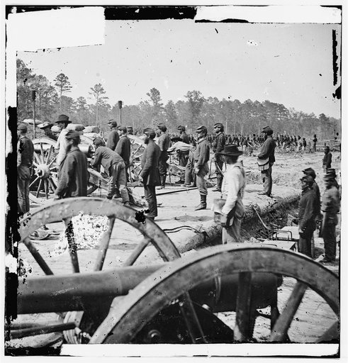 Fair Oaks, Va., vicinity. Federal battery