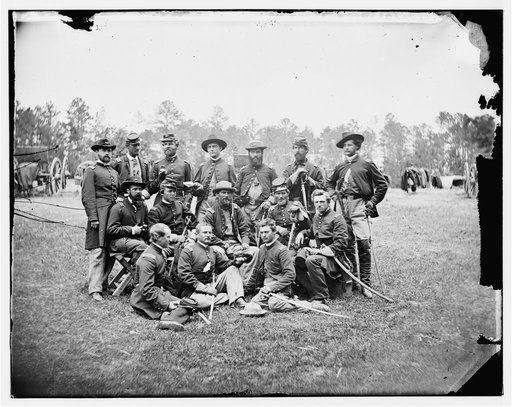 Fair Oaks, Va., vicinity. Brigade officers of the Horse Artillery commanded by Lt. Col. William Hays