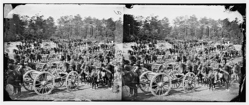 Fair Oaks, Va., vicinity. Battery M., 2d U.S. Artillery, commanded by Capt. Henry Benson
