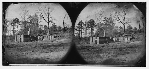 Cold Harbor, Va., vicinity. Ruins of Gaines' mill