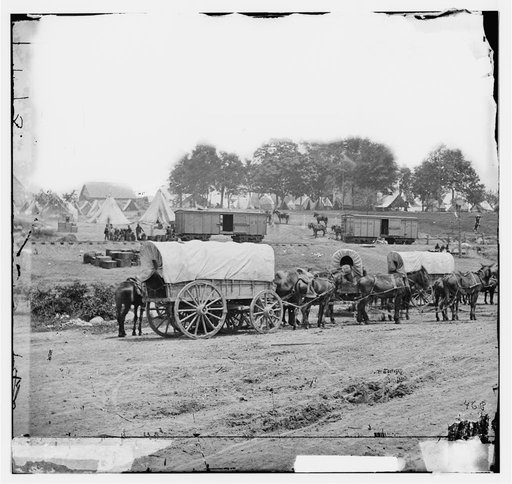 Savage Station, Va. Headquarters of Gen. George B. McClellan on the Richmond & York River Railroad