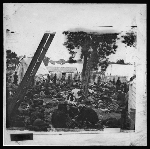 Savage Station, Va. Field hospital after the battle of June 27