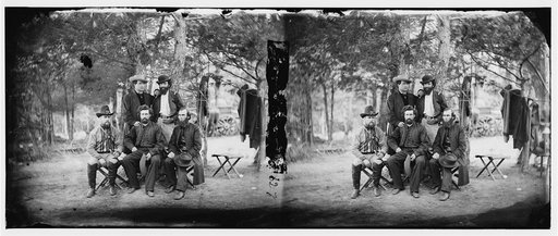 Harrison's Landing, Va. Group of the Irish Brigade