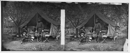 Westover Landing, Va. Lts. Wright and John W. Ford of Averell's Cavalry
